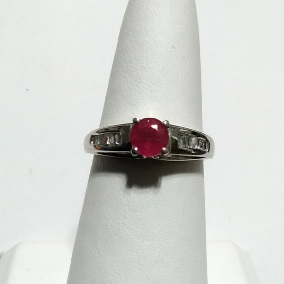 Ruby and Diamond Ring - Picture 8 of 8